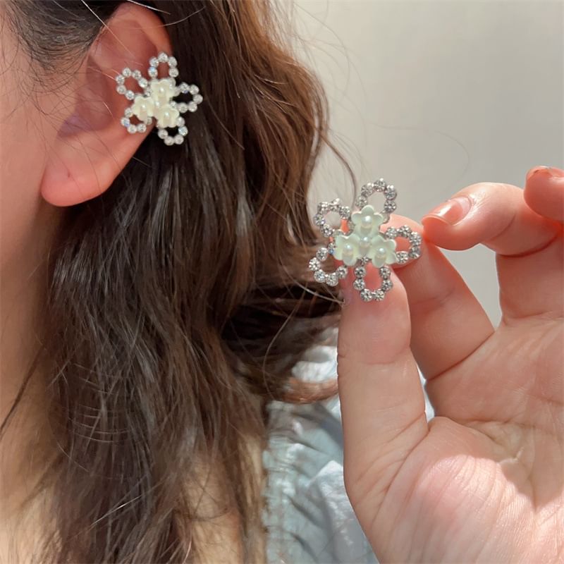 Dragonfly Alloy / Cuff Ear Floral