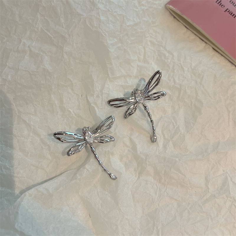 Dragonfly Alloy / Cuff Ear Floral