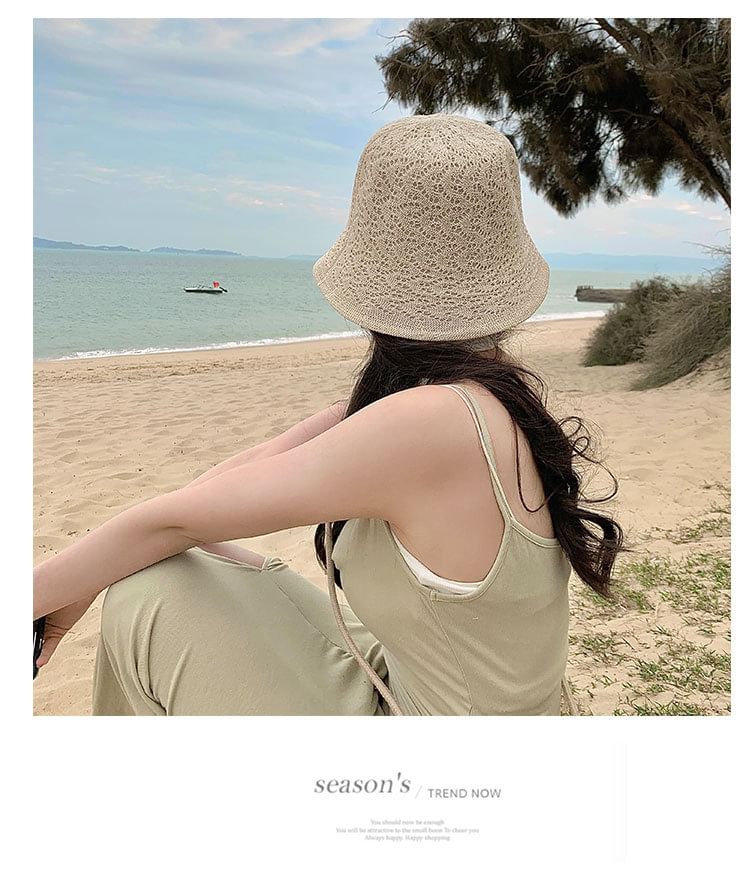 Cloche Crochet Hat Plain