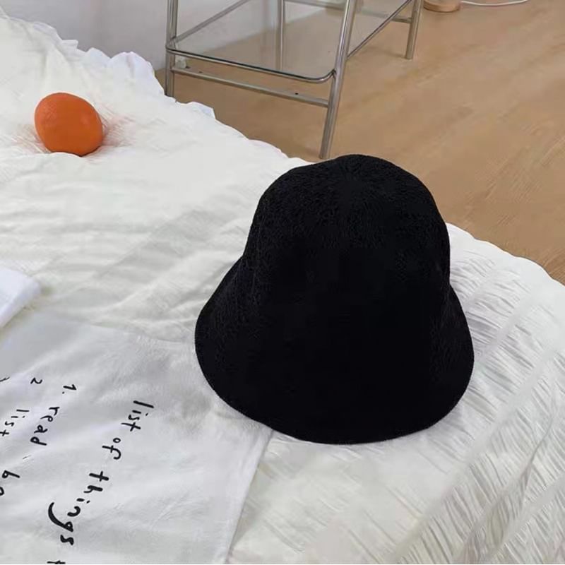 Cloche Crochet Hat Plain