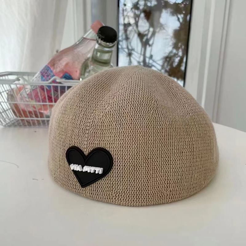 Beret Knit Heart