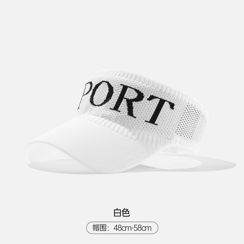 Visor Lettering Knit