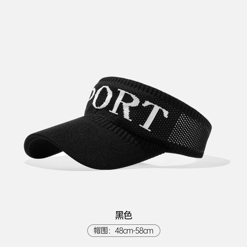 Visor Lettering Knit