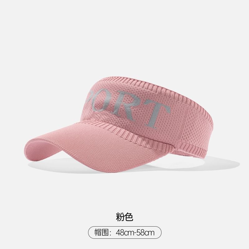 Visor Lettering Knit