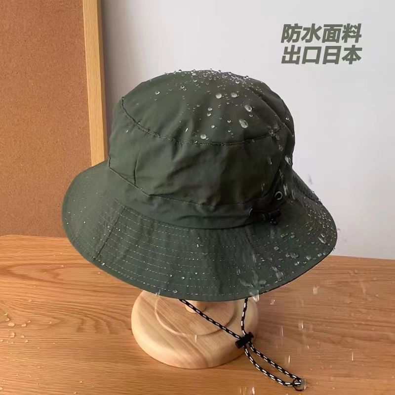 Plain Hat Drawstring Bucket