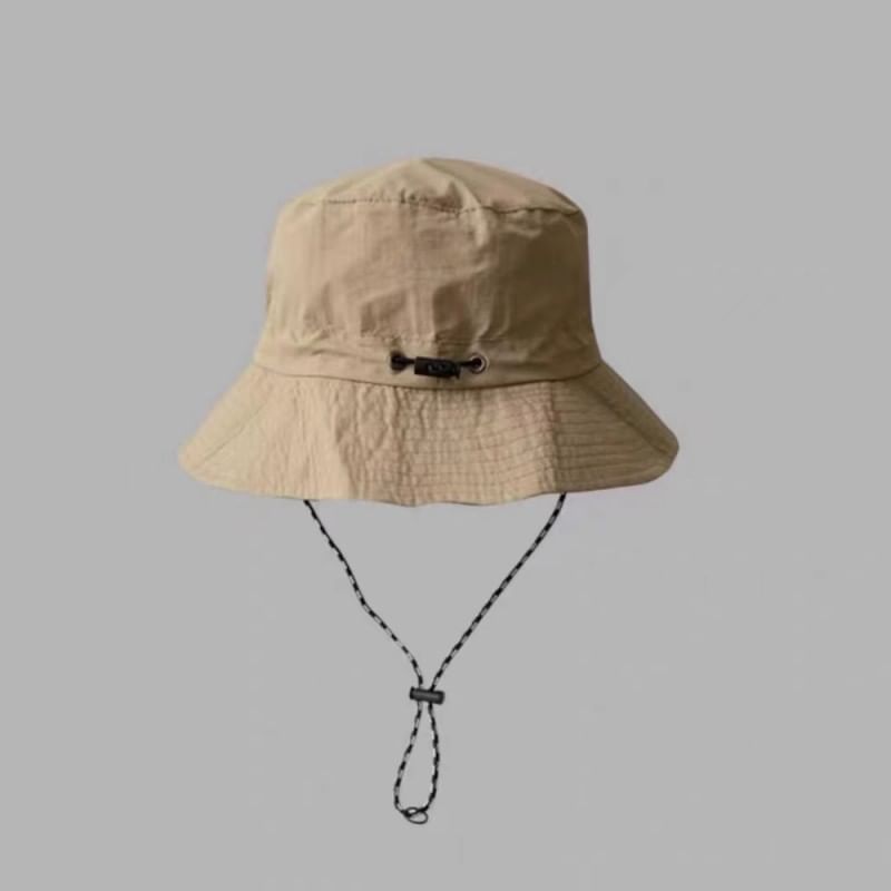 Plain Hat Drawstring Bucket