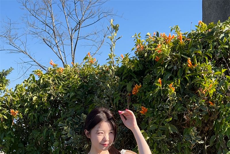 / Designs) Cami Top Trim (Various Lace A-Line High Waist Skirt