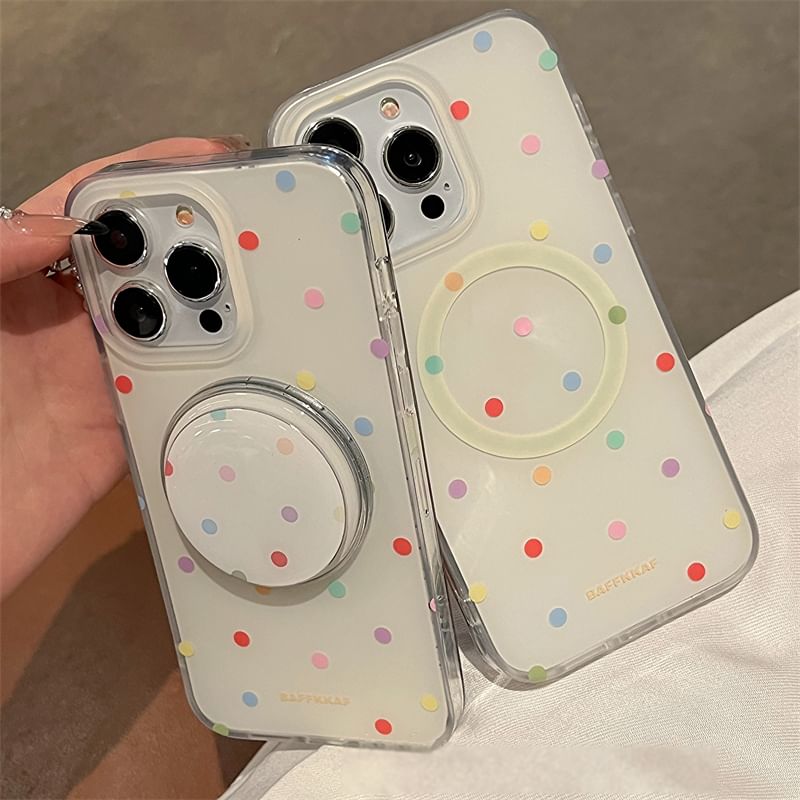 Dot MagSafe Case Phone Polka