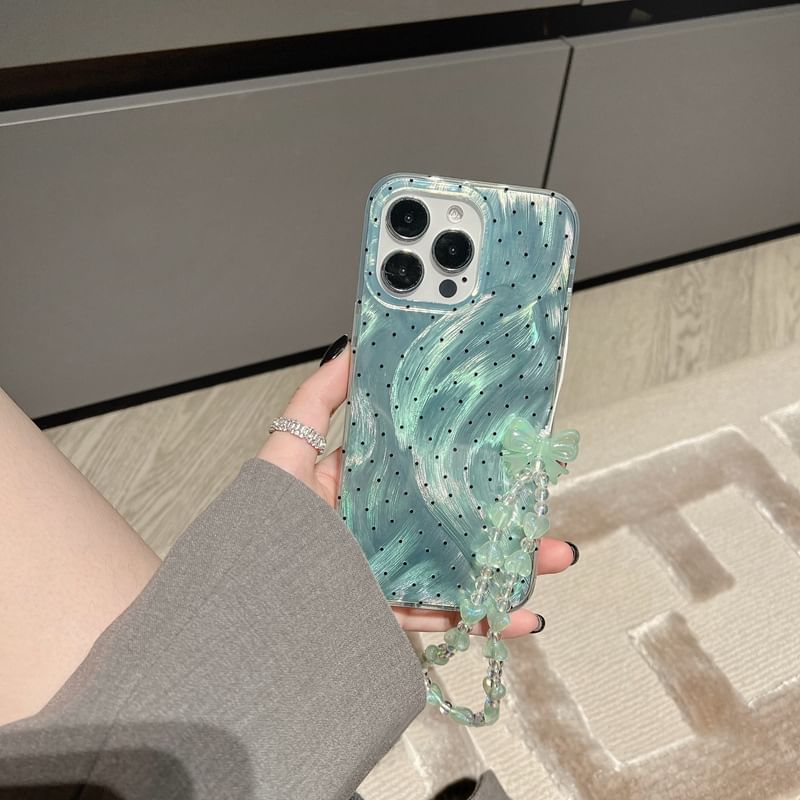 Case Phone Dot Polka