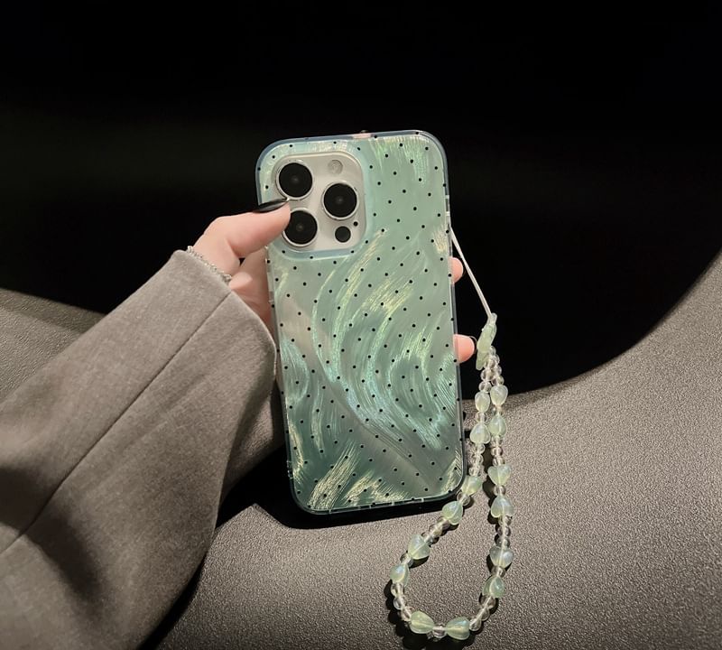 Case Phone Dot Polka