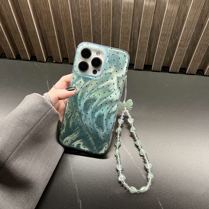 Case Phone Dot Polka