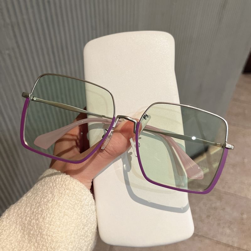 Frame Half Square Sunglasses
