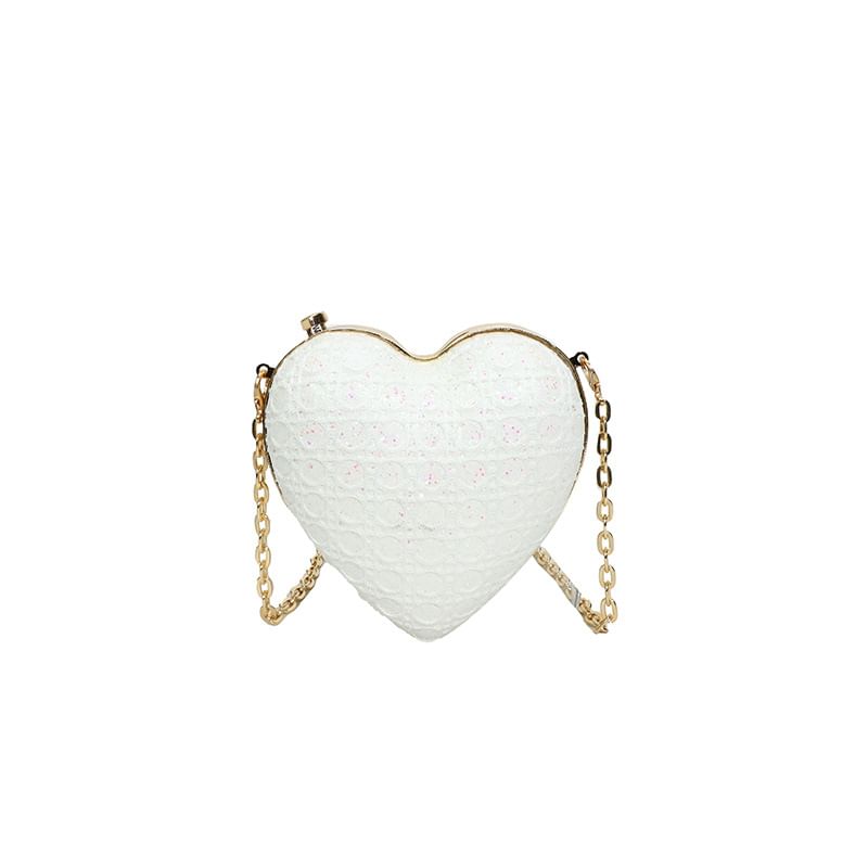 Chain Heart Bag Strap Crossbody