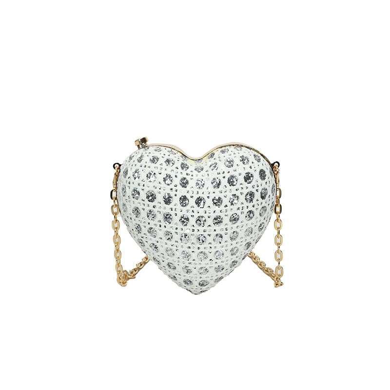 Chain Heart Bag Strap Crossbody