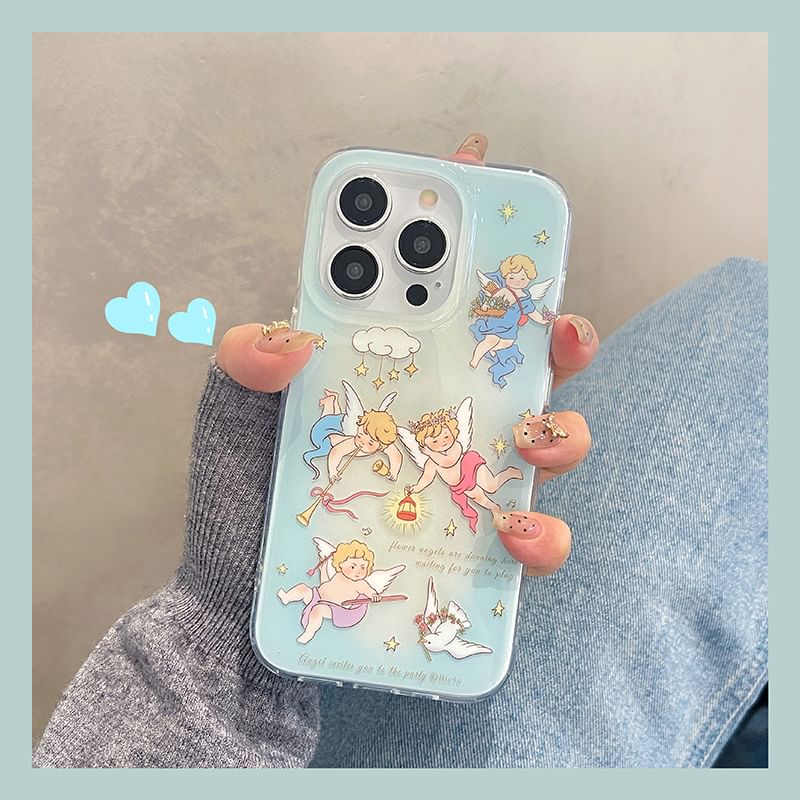 Phone Set / Strap Angel Case