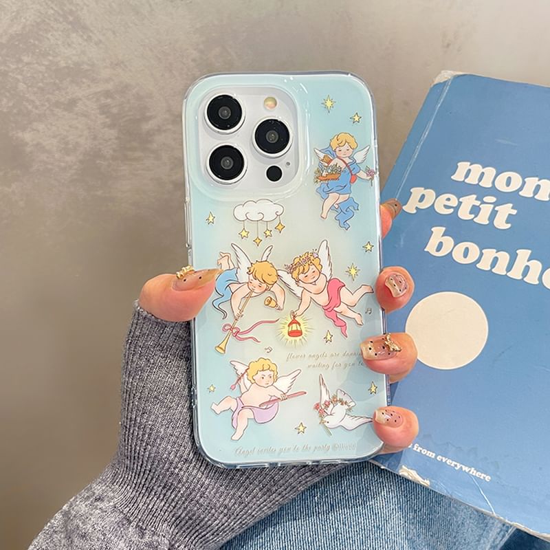 Phone Set / Strap Angel Case