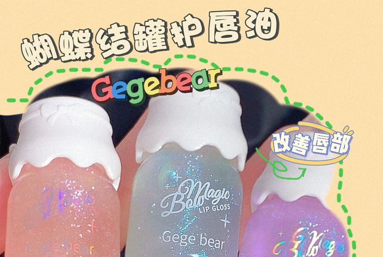 Glitzer-Lipgloss – 3 Farben