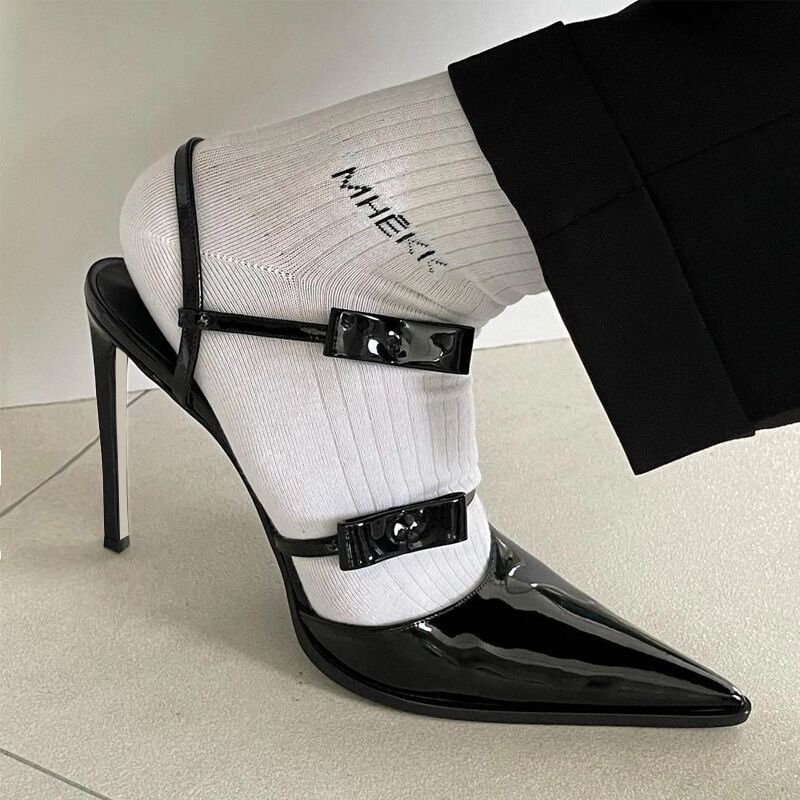 High Heel Slingback Pointy