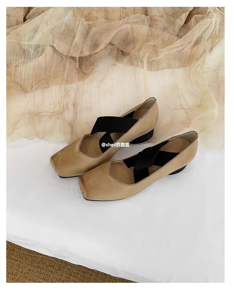 Block Heel Designs) (Various Genuine Pumps Leather