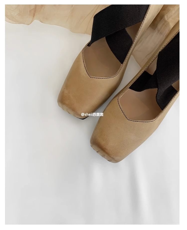 Block Heel Designs) (Various Genuine Pumps Leather