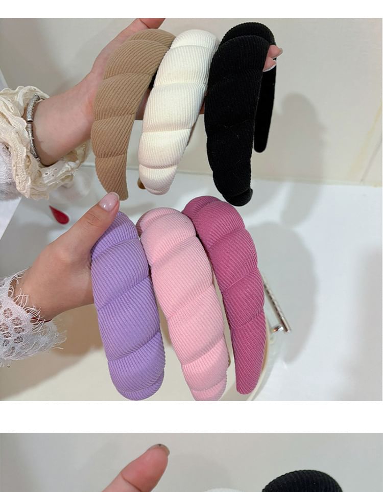 Headband Wash Band Hair Face Plain