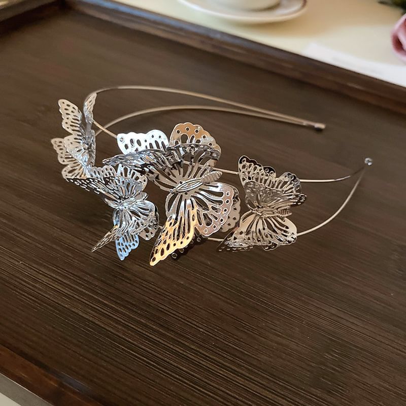 Headband Butterfly Alloy