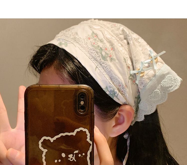Chiffon Bandana Lace (Various Designs)