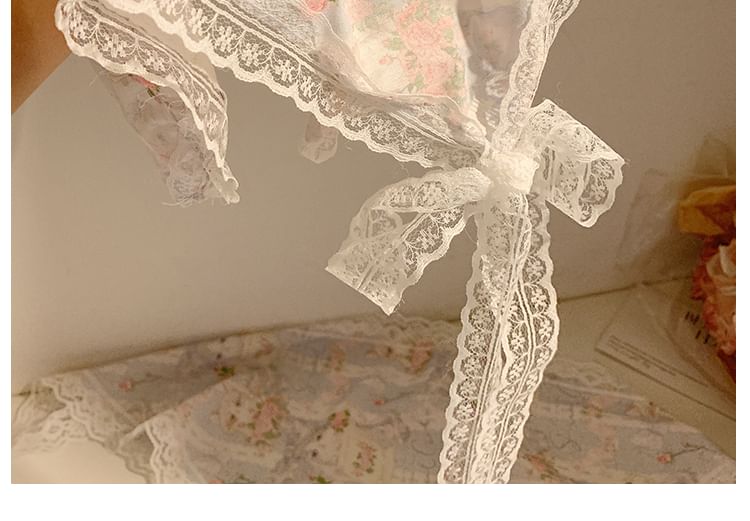 Designs) Bandana (Various Headband Trim Print Lace