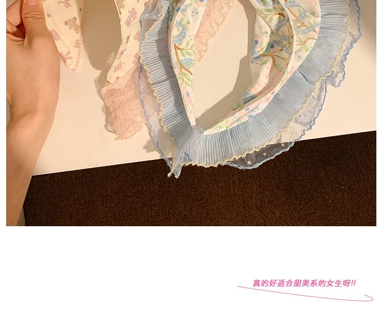 Designs) Bandana Headband Print (Various