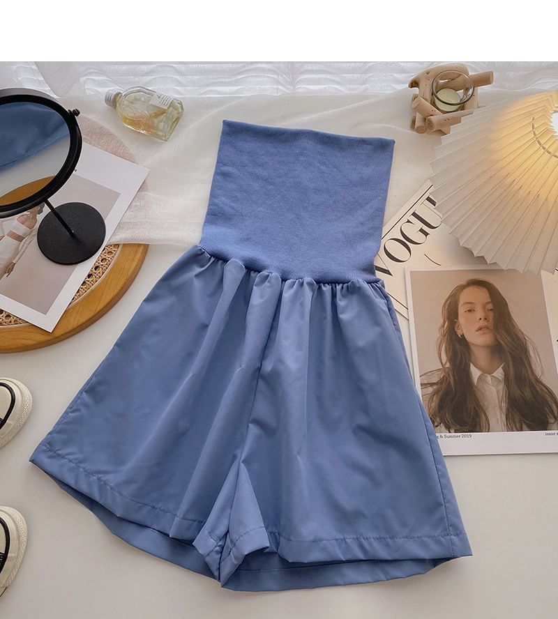 Plain Romper Strapless