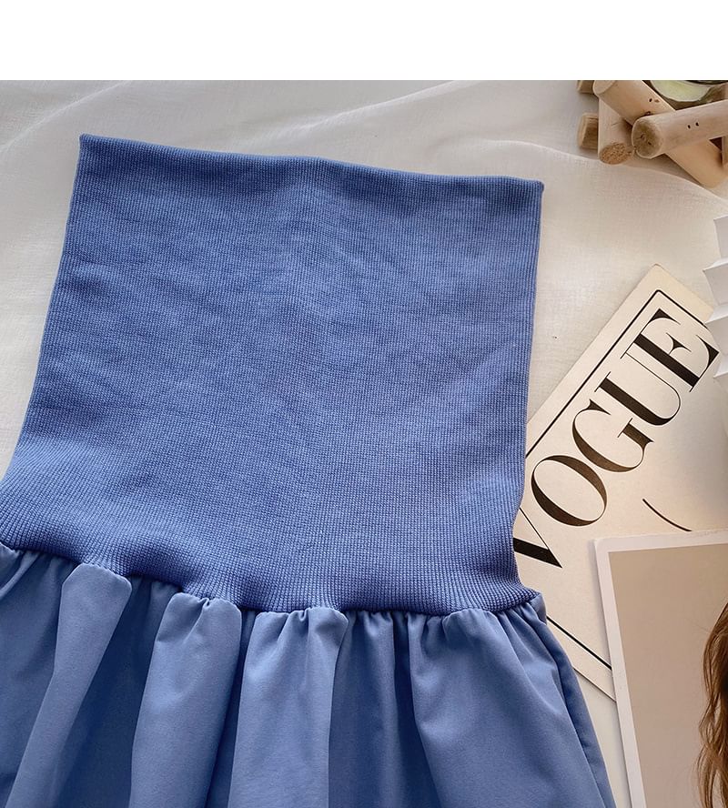 Plain Romper Strapless