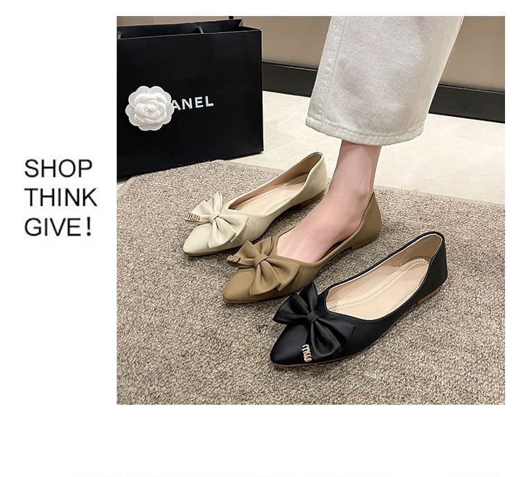 Flats Pointy Bow