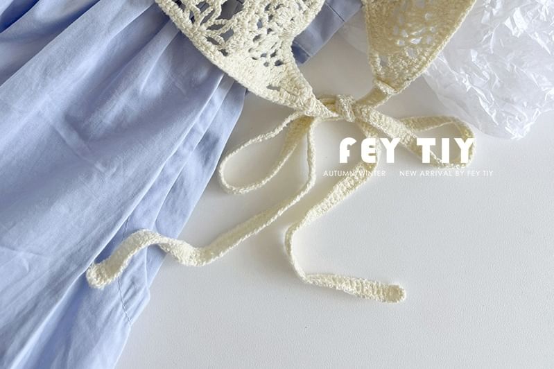 Plain Knit Crochet Headkerchief