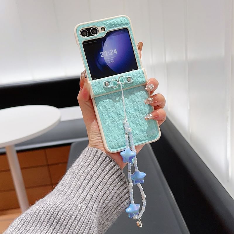 Woven Case Faux Phone