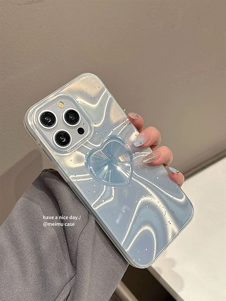 Phone Case Holographic Heart