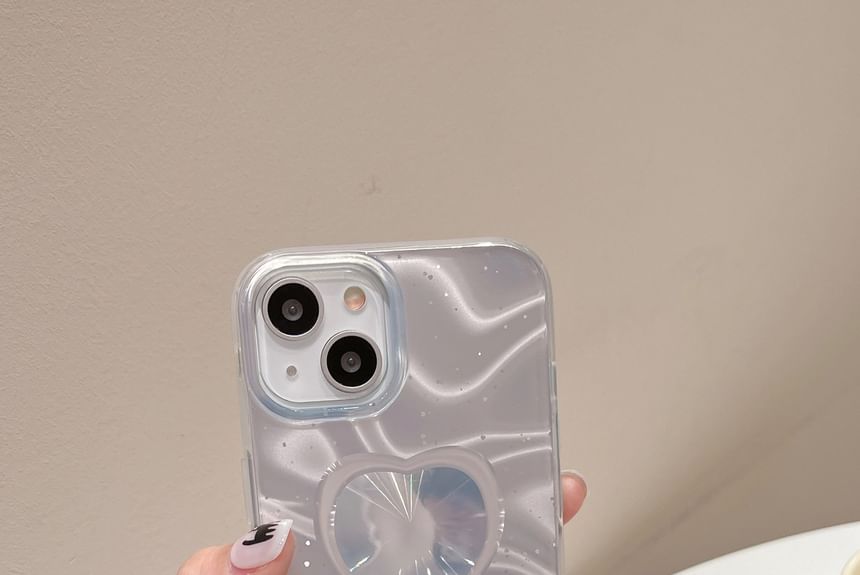 Phone Case Holographic Heart