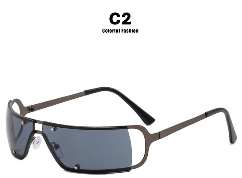 Sunglasses Metallic Frame