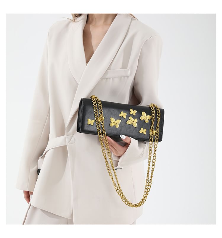 Butterfly Bag Flap Crossbody Box