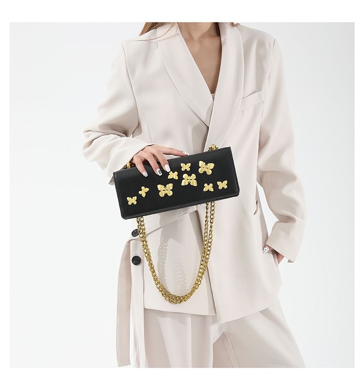 Butterfly Bag Flap Crossbody Box