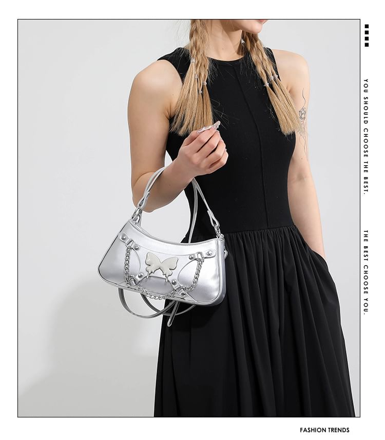 Bag Crossbody Chained Butterfly