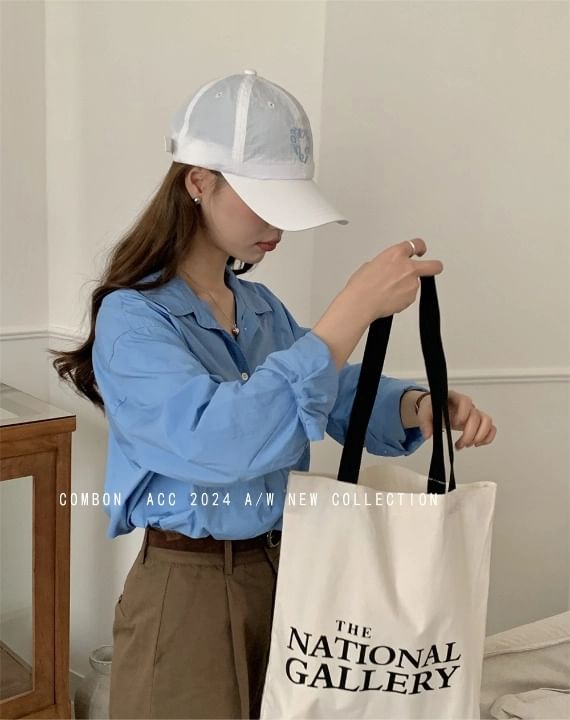 Cap Baseball Lettering Embroidered