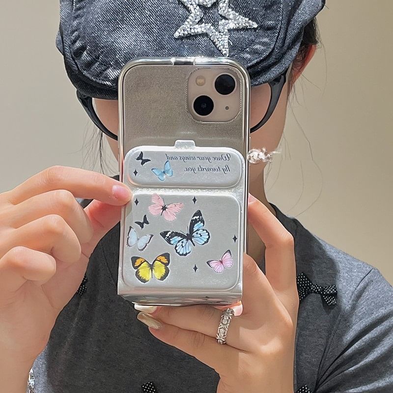 Phone Case Stand Foldable Butterfly