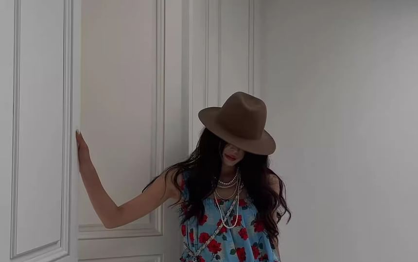 Sundress Sleeveless Floral Mini