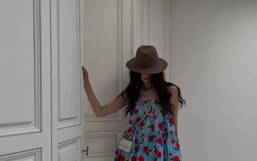 Sundress Sleeveless Floral Mini