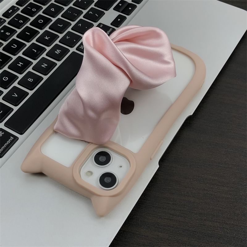 Phone Scrunchie Cat Ear Case