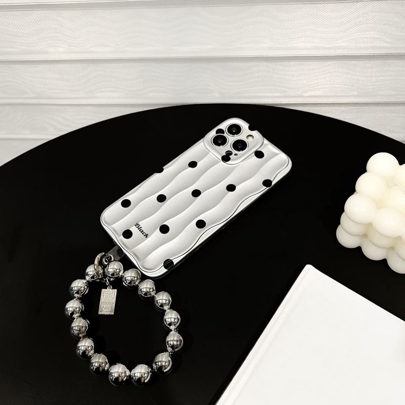 Phone Polka Strap Dot Case