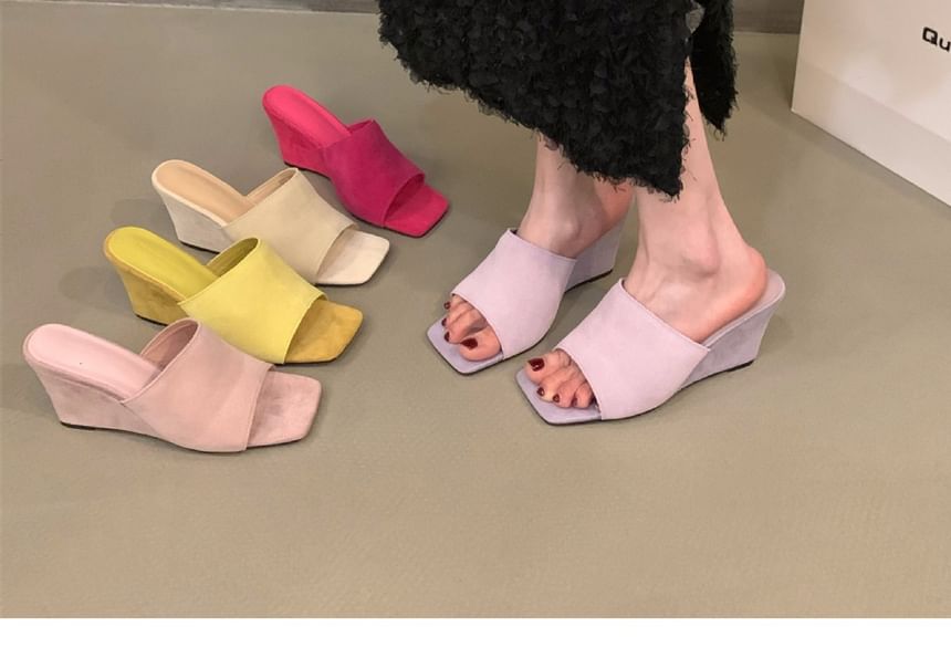 Sandals Wedge Slide