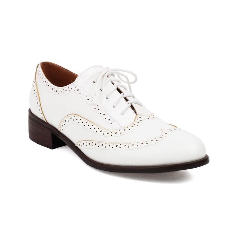 Oxford Lace-Up Shoes Brogue