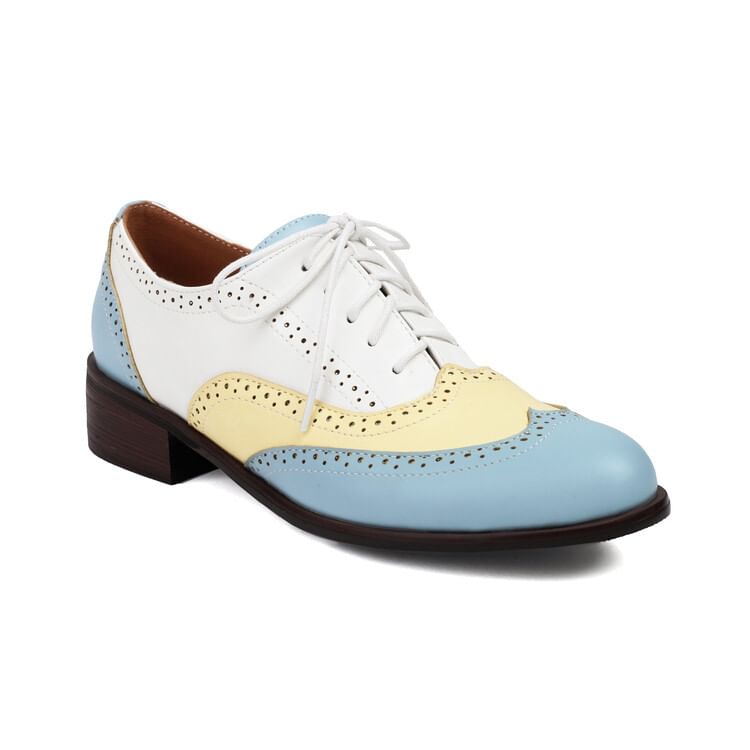 Oxford Lace-Up Shoes Brogue