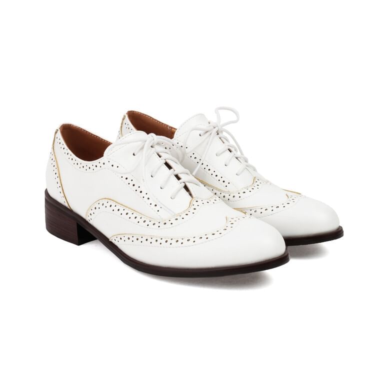 Oxford Lace-Up Shoes Brogue